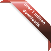 1 million downloads ribbon