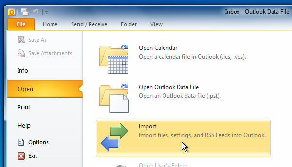 how to import calendar to outlook mac
